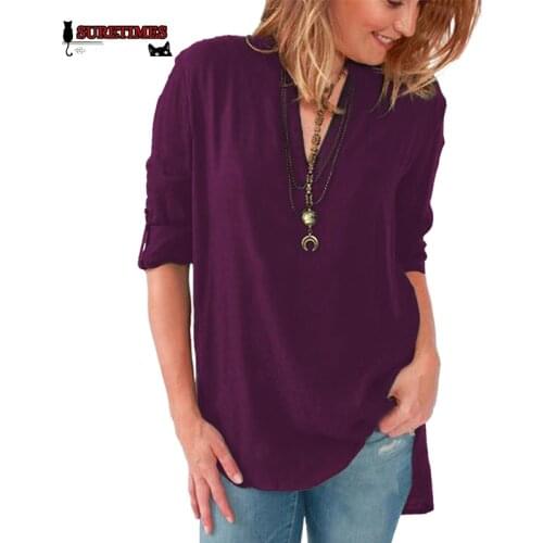 SURETIMES Womens Fashion Shirts