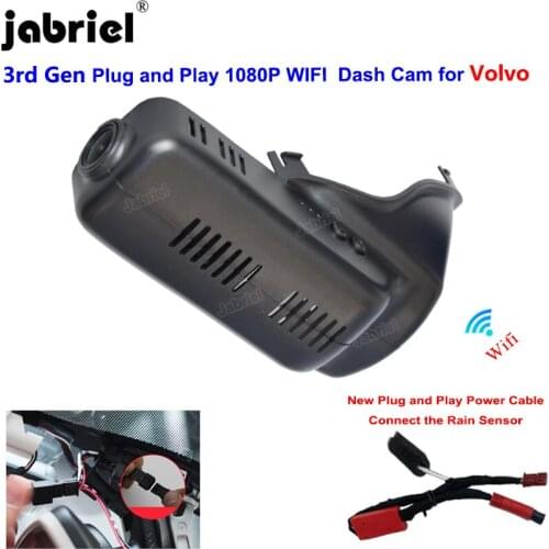 New Plug and Play HD 1080P Hidden Wifi Car DVR Dash Cam Video Recorder EDR dashcam for Volvo XC60 T5 T6 2015 2016 2017 2018