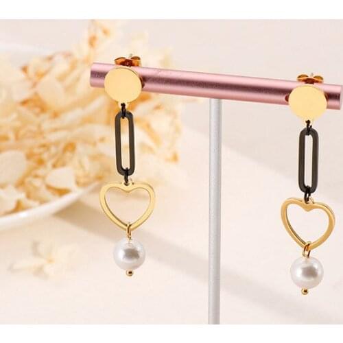 Love Heart Design Earring Studs Elegant Fashion Women Jewelry Girl Gifts Nice JAR001