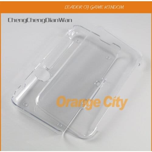 10PCS New Clear Protective Crystal Case For New 2DS XL LL Hard Carry Guard Cover Skin Case For New 2DSLL XL ChengChengDianWan