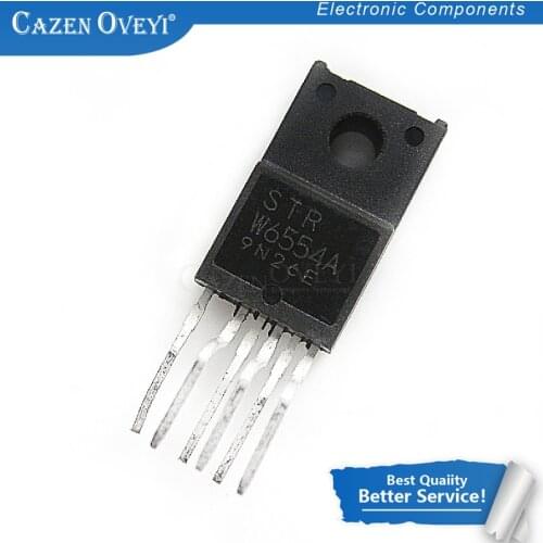 1pcs/lot STRW6554A STR-6554A W6554 TO-220F In Stock