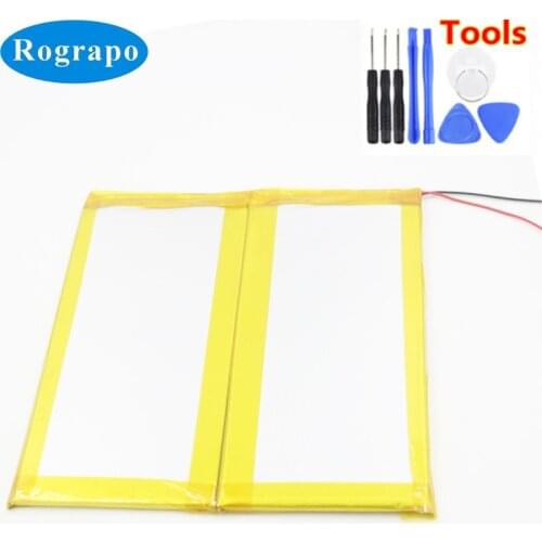 New Battery For Onda V10 Pro Accumulator 3.7V Full Replacement Batterie 2-wire +tools