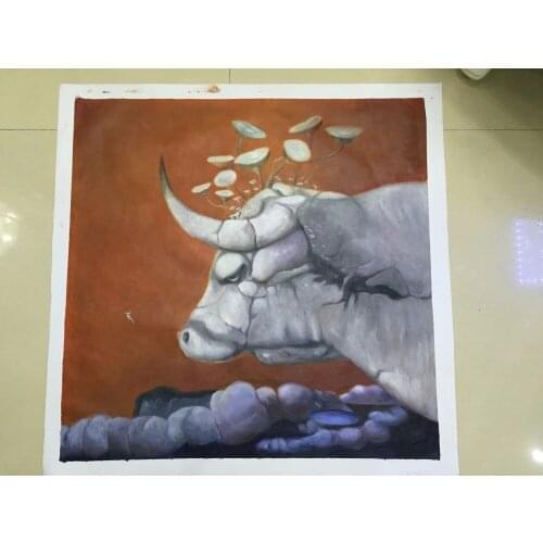 Free shipping Original Painting-San Shui Art by hand painted on canvas for you bedroom Real painting photos S-002