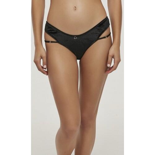 Penti Siyah Lotus Yüksek Bel Brazilian Külot
