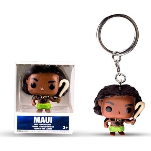 Funko POP Keychain Moana Maui Action Figures Toy Doll With Box