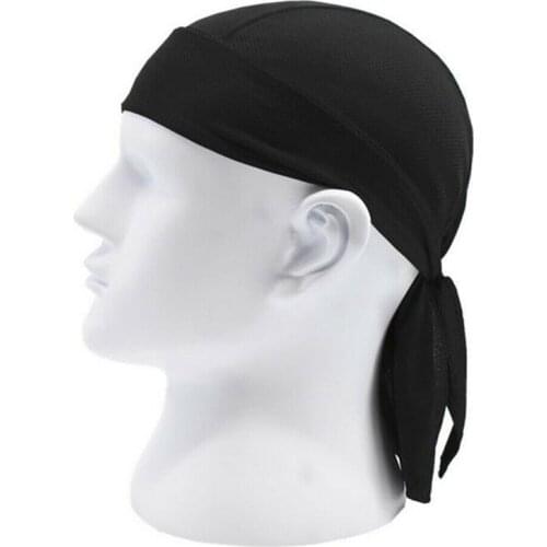 Quick Dry Pure Cycling Cap Head Scarf Summer Men Running Cycling Bandana Headscarf Ciclismo Pirate Cap Headband Men Head Scarf
