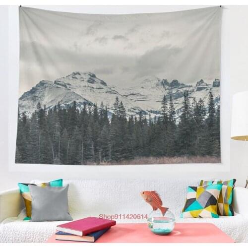 IN THE MOUNTAINS MODERN PRINTING 1 Pc 26854318 tapestry Wall Hanging Tapestries for Living Room Bedroom Decor