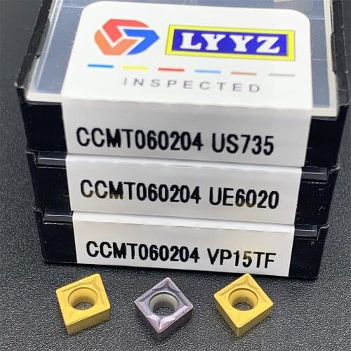 10pc CCMT060204 VP15TF CCMT060204 IC907/IC908 carbide insert internal CCMT060204 PM4225 CCMT060204 NN LT10 CCGT060202/4/8 AK H01