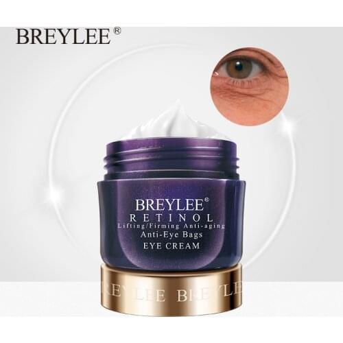 BREYLEE Retinol Eye Cream Lifting Firming Anti-aging Anti Wrinkle Anti-Eye Bags Eyes Care Ageless Nourishing Whitening Serum