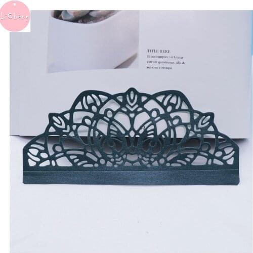 Lace Border Metal Cutting Dies Scrapbooking Paper Cards Making Craft Edge Stencil Clear Stamps and Slimline Card Dies 2020