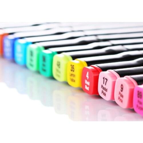 KSCRAFT 30/40/60Color Hand-painted Design Set Art Marker Pen