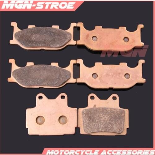 Motorcycle metal sintering brake pads For XJR400 XJR 400 1992 1993 1994 1995 1996 1997 92 93 94 95 96 97