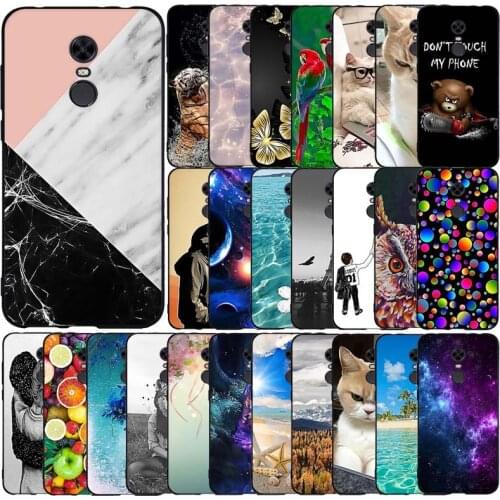Soft Silicone Case For Xiaomi Redmi 5 Plus Case Full Protective Soft Tpu Back Cover Phone Case For Xiaomi Redmi 5 Plus Coque