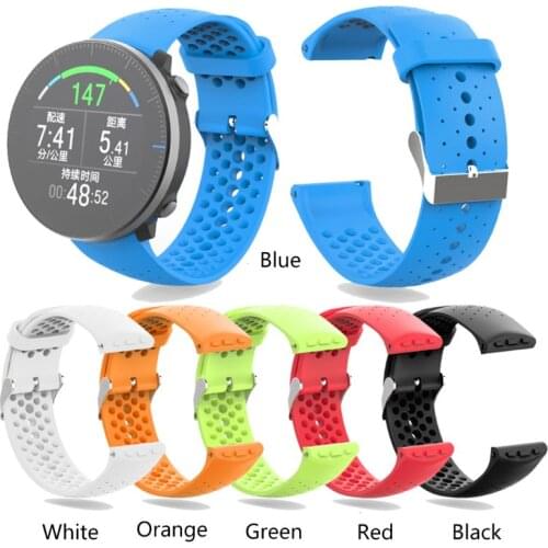 Unisex Soft Silicone Wrist Band Sports Watch Strap for POLAR Vantage M Watch