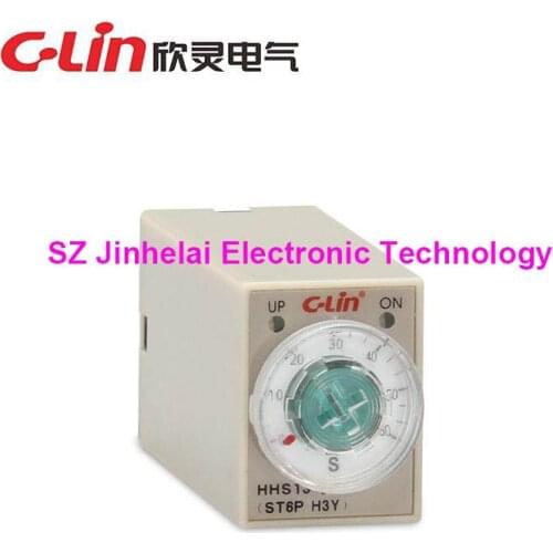 New and original HHS13-1 ST6P-4 H3Y-4 C-Lin Time relay time switch delay controller DC24V, AC220V