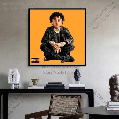 Joyner Lucas Poster Rapper Singer Music Album Evolution ADHD Canvas Painting Wall Art Posters and Prints Home Decor