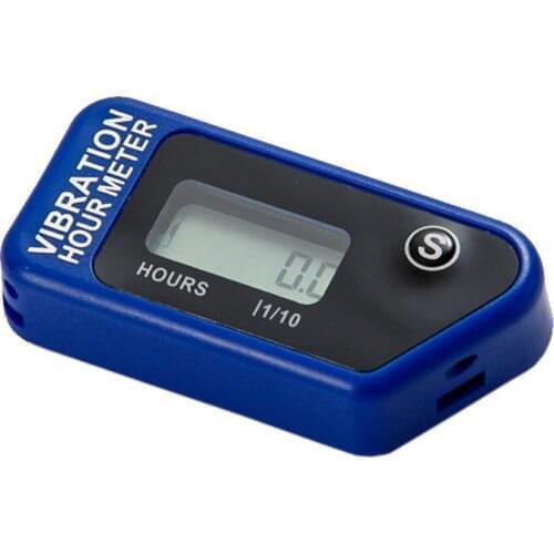Resettable Wireless Vibration Digital Hour Meter Meter For Motorcycle ATV Dirt Bike Lawn Mower Machine Equipment HM016B