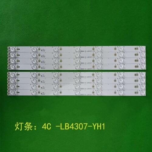 Brand new original TCL L43F3390A-3D light strip 006-P2K1709B 4C-LB4307-YH1 LCD TV