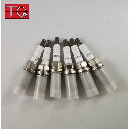 6 pcs 90919-01247 FK20HR11 New Spark Plug For HONDA JAZZ III INSIGHT HYUNDAI GENESIS SUBARU IMPREZA LOTUS EVORA EXIGE