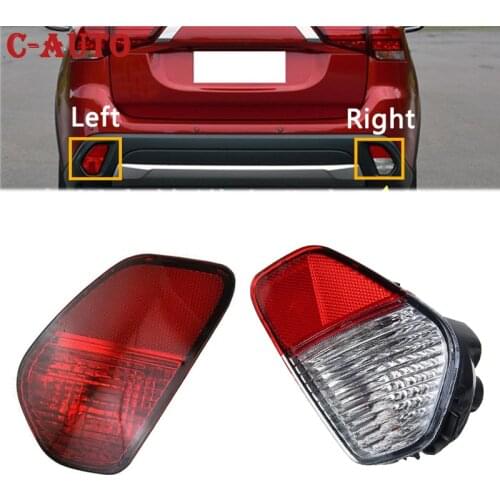 Rear bumper light rear fog light Rear reflector lamp taillight No bulb For Mitsubishi Outlander 2016 2017 2018 8337A137 8337A136