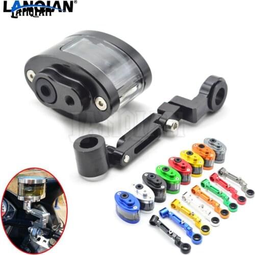 Universal Motorcycle Brake Fluid Reservoir Clutch Tank Oil Fluid Cup For Honda Kawasaki Ducati TMAX 530 MT09 ER6N Z1000 MONSTER