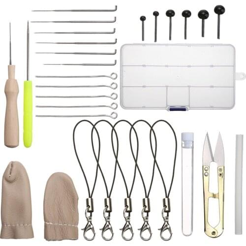 Felting Needles Wool Fabric Tool Kit Felt DIY Package 40 Color Wool Felting 6pcs Replacement Needles For Doll Making