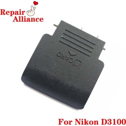 COPY New SD Memory Card Cover Lid Door with Metal Spring Repair Part For Nikon D3100 SLR