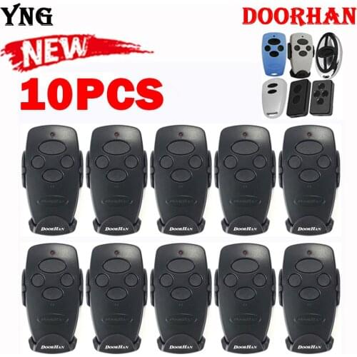 10PCS DOORHAN Transmitter 4 Garage Door Remote Control 433mhz DOORHAN TRANSMITTER 2 PRO keychain for gate