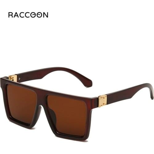 2021 Ins Popular Fashion Square Sunglasses Women Luxury Brand Designer Gradient Mirror Eyewear Men Vintage Sun Glasses Shades Uv