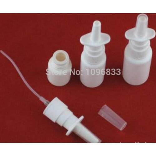 30ml Nasal Oral Spray Bottle, Medical Spray bottle, PE Plastic Spray Bottle, Plastic White Bottle 30CC,150PCS/Lot