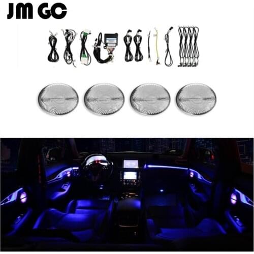 Car Ambient Light Suitable for Infiniti QX50 Luminous Speaker Cover 64-color Interior Light Trim Modification Original Installat