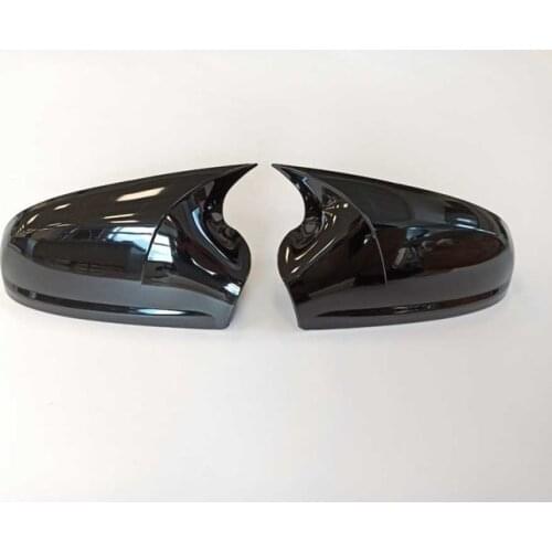 Roxform Batman Mirror Cover Piano Black Car Exterior Accessories Tuning For Opel Astra H 2011 2012 2013
