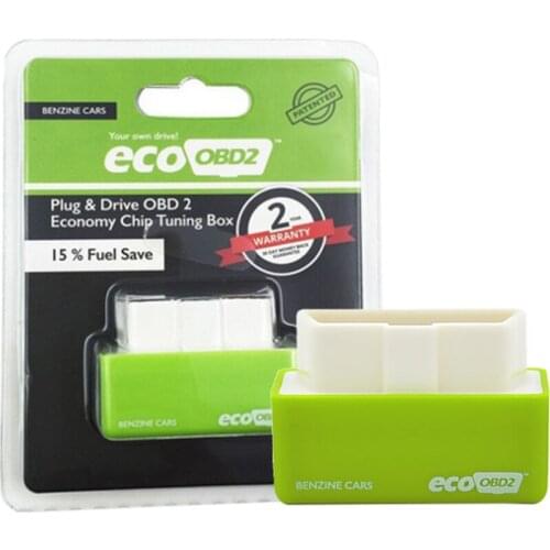 Green Eco OBD2 Economy Fuel Saver Tuning Box Chip For Car Gas Saving