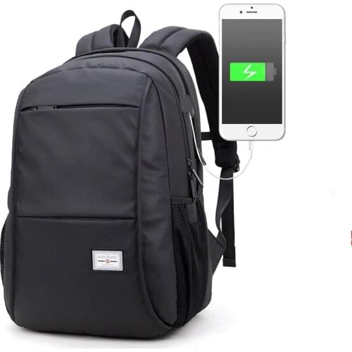 Travel Rucksack USB Charge15.6 inch Laptop backpack Bag for Men Oxford Teenagers Notebook Men Mochilas Unisex School Backpac