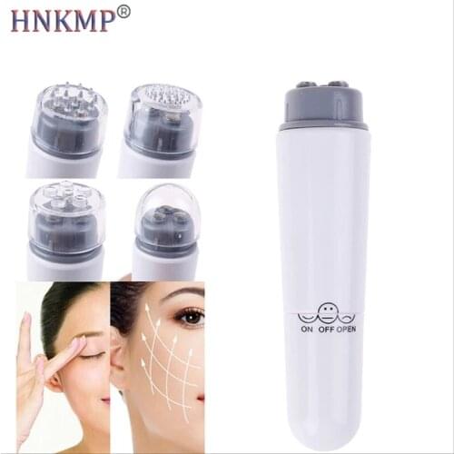 HNKMP Face Massager Vibrat Instrument Beauty Machine Skin Care Tool Home SPA Multifunctional Battery Powered Anti-aging