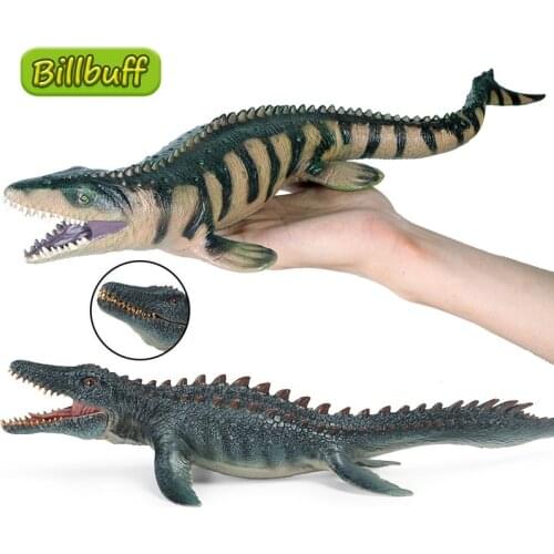 New Simulation Dinosaur Figures Lifelike Mosasaurus Action Model Figures Collection Model Doll Educational toy for children Gift
