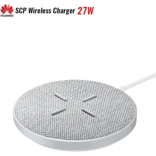 Original HUAWEI SuperCharge Wireless Charger 27W Max For Mate 30 Qi Compatible Cellphone (5-10W) Multiple Safe Protection