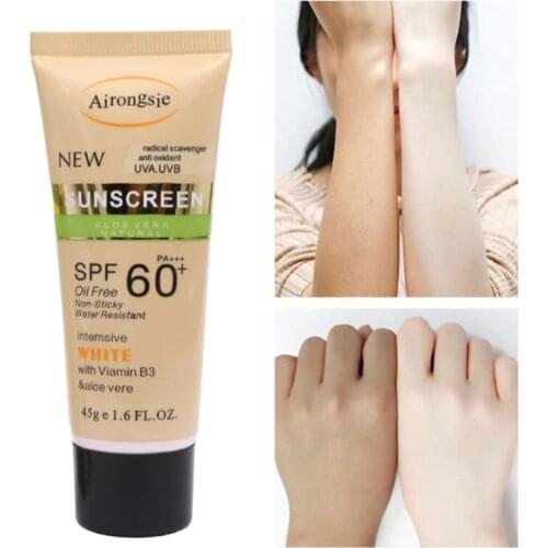 Whitening Sun Cream Sunblock Skin Protective Cream Anti-Aging Moisturizing SPF 50 60 90 Facial Sunscreen Facial Body Sunscreen
