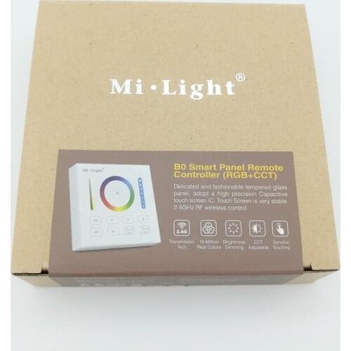 5pcs 2.4G Mi-light B0 Touch Switch Panel led dimmer Timming controller Adjust Brightness RGB RGBW RGB+CCT for Led Strip Lights