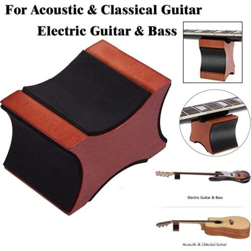 Guitar Neck Rest Support Pillow Luthier Repair Tool for Electric Acoustic Guitar Bass Ukulele Wood Portable Accessories