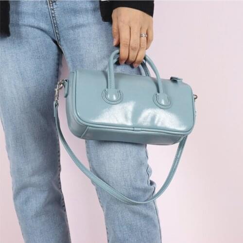 Simple Women Bags Pu Leather Shoulder Messenger Bag Trend Soild Color Small Ladies Purse and Handbags Luxury Bolsa De Hombro