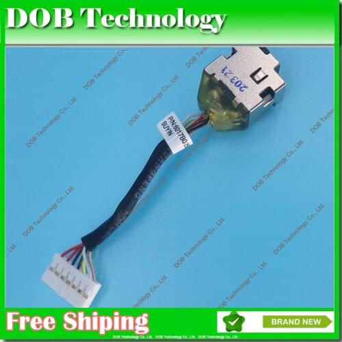 AC DC IN Power Jack w/ Cable P/N: 6017B0258701 For HP DV5-2000 DV5-2129WM