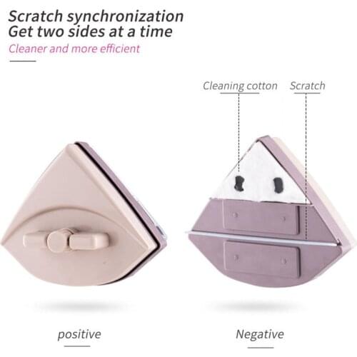 Magnetic Glass Cleaning Brush Adjustable Washing Magnet Wiper Cleaner Brushes Windows Aquarium Glass for 5-35mm 3-24mm Glass