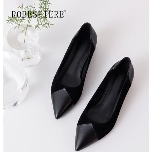 Замшевые туфли-лодочки ROBESPIERE China At AliExpress