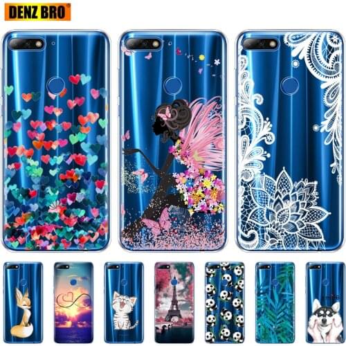 Silicone phone case for huawei Nova 2 lite 2s soft tpu back cover for nova 2 plus Coque etui bumper 360 full protective cases