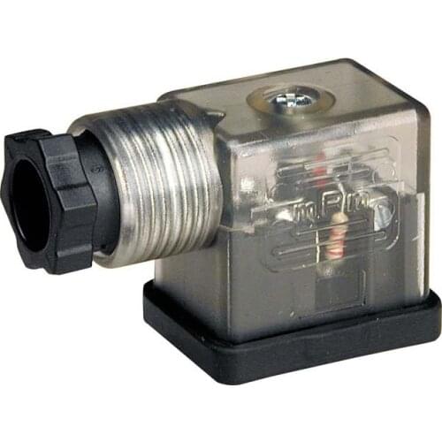 Free Shipping 100PCS mPm DIN43650B Junction Box Led With Screw And Washer For 4V210-08 for AC Voltage