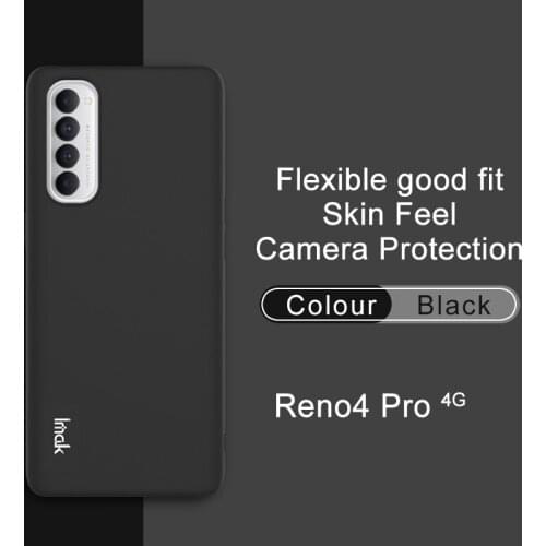 For OPPO Reno 4 Pro Case IMAK UC-2 Frosting Flexible Thin and light Soft TPU Back Cover Case for OPPO Reno 4 Pro 4G