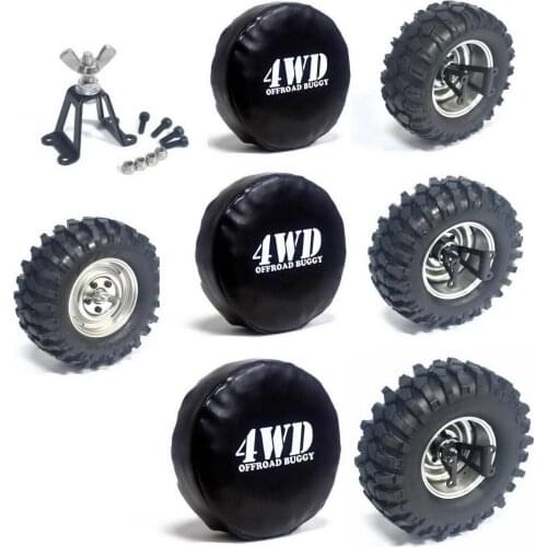 Crawler Spare Tires rack AXIALSCX10/TF2,D90 CC01/PAJERO
