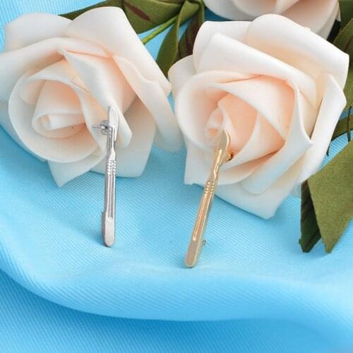 Gold/Silver Scalpel Brooch Medical Tool Knife Lapel Pin Badge Jewelry Gift Doctor/Nurse/Medical Student Gift