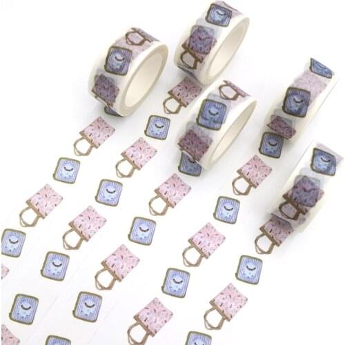 1 PCS Creative Small Flower Package Washi Tape DIY Japanese Paper Decorative Adhesive Tape Cartoon Series Masking Tape Stickers